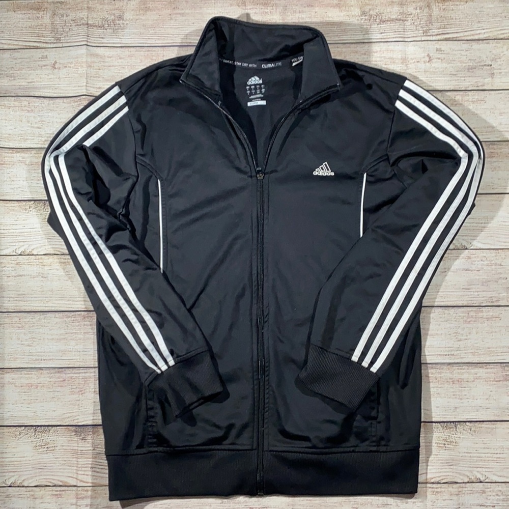 Adidas Clima-Lite track jacket men’s size Large